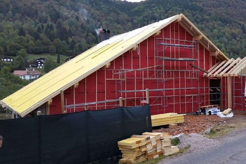 Bardage Bois, Rénovation d'une ferme, Vosges, La bresse, 13 - Martin Charpentes