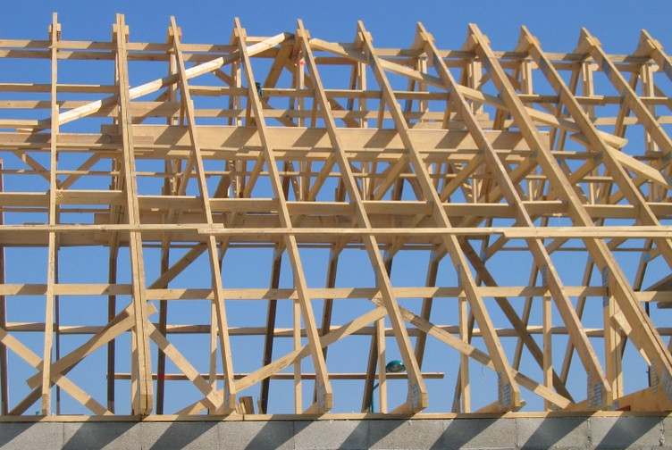 Charpente Bois Industrielle : Charpente industrielle pavillon – realisation charpente reims – martin Charpente Bois Industrielle : Charpente industrielle pavillon – realisation charpente reims – martin