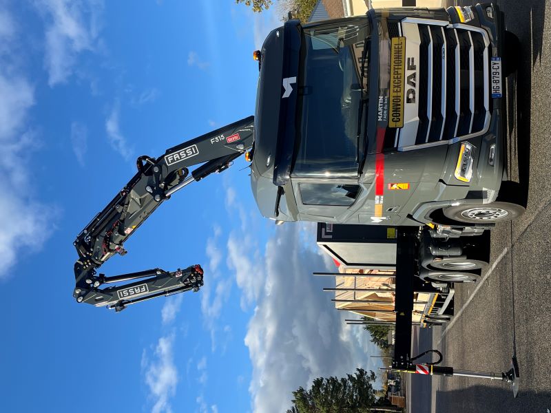 SUCCESS STORY : l'entreprise accueille deux DAF XG 2025.