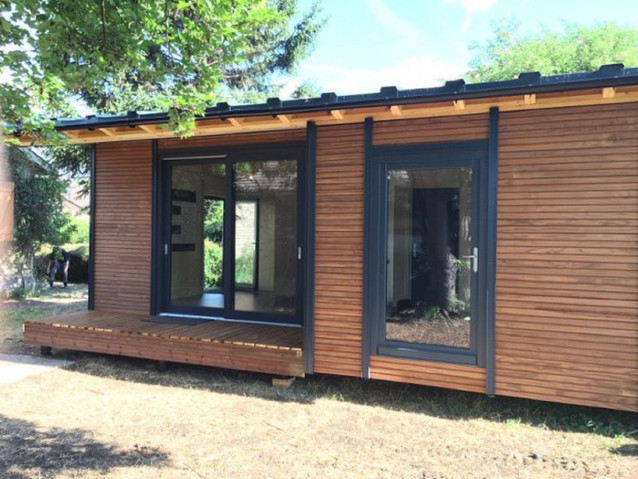 Une Maison Demontable Et Sociale Qui Evolue Avec L Age Des Residents Martin Charpentes