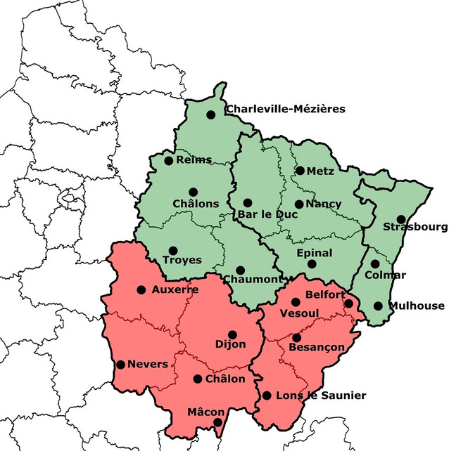 region alsace villes