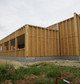Entreprise construction bois : extension ossature bois, centre de secours et d’incendie - Martin charpentes