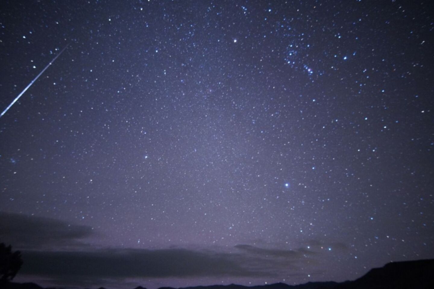 La nuit des étoiles filantes