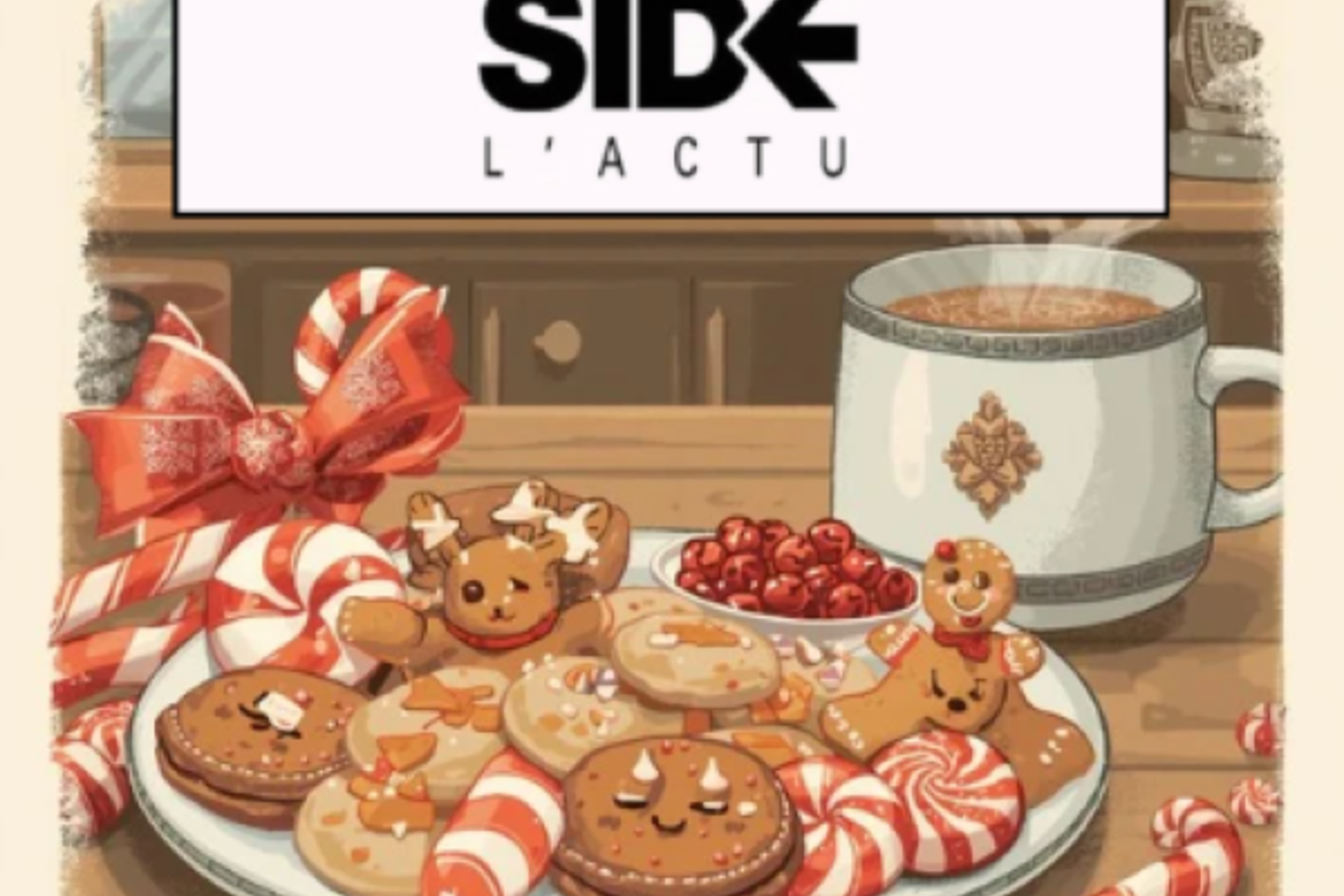 UN MOMENT CONVIVIAL AVANT LES FÊTES DE FIN D'ANNÉE