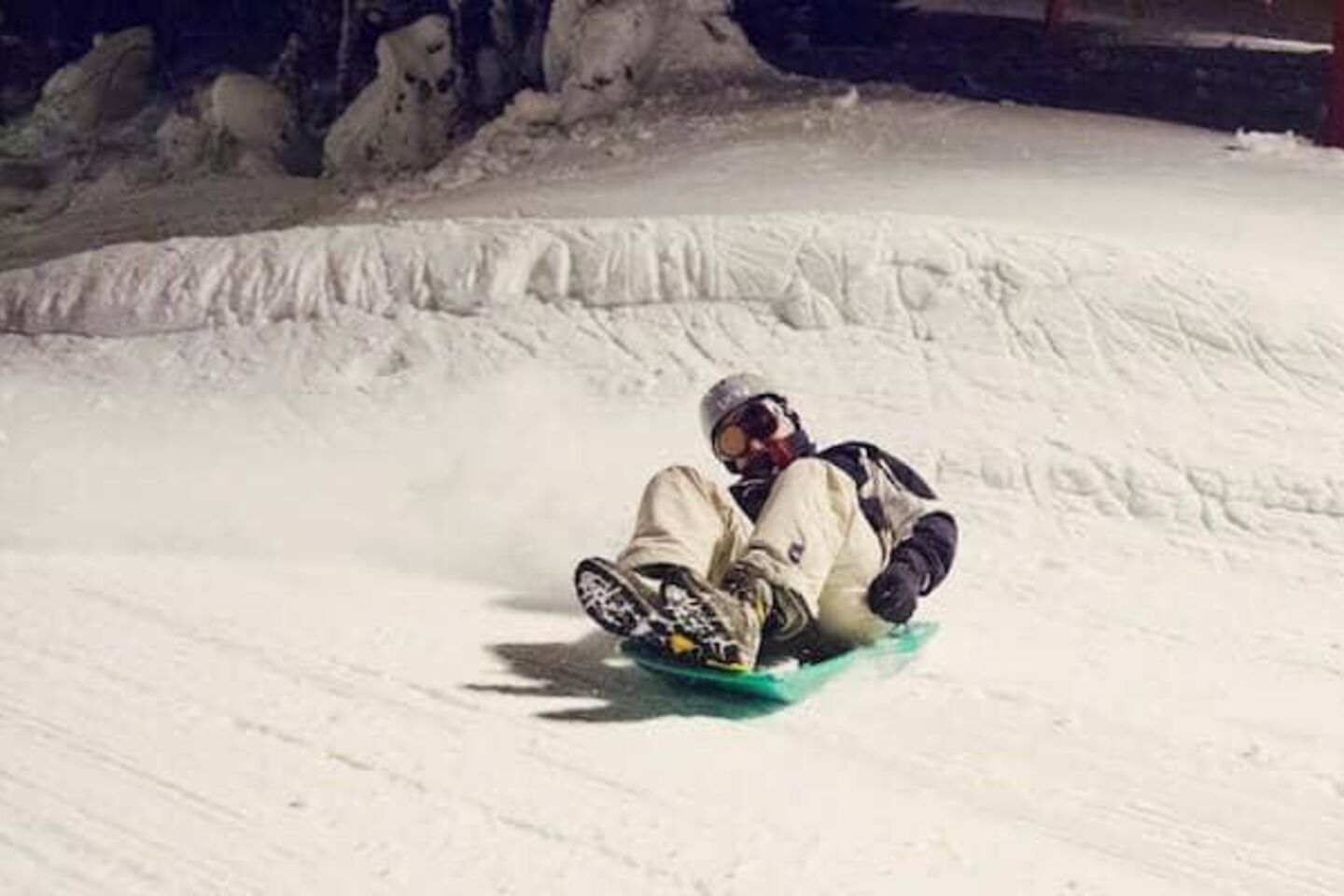 Soirée luge à La Bresse Hohneck