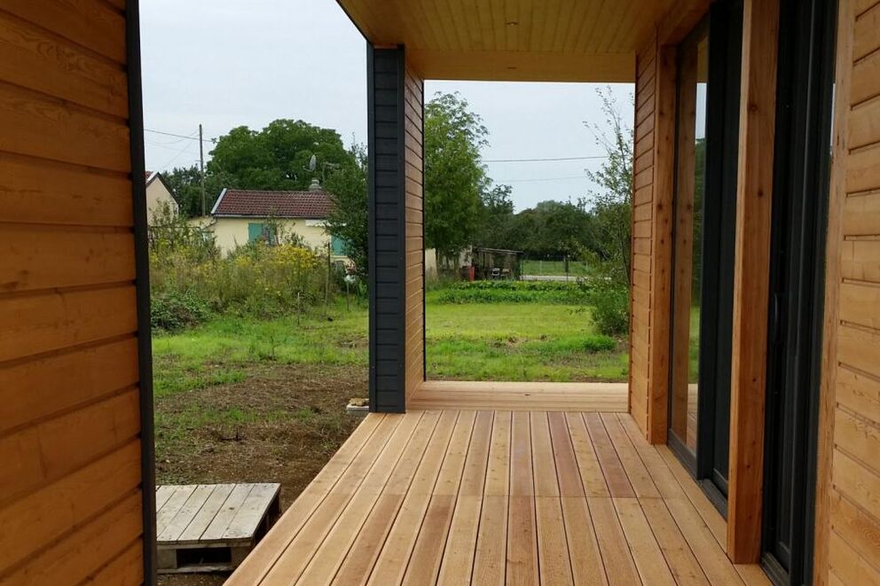 Maison individuelle, MAISON A STRUCTURE BOIS , Meuse, Etain, 20140902_103719 - Martin Charpentes