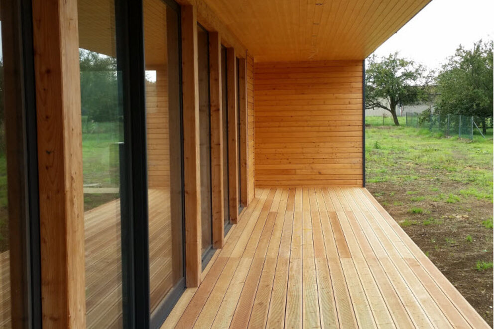 Maison individuelle, MAISON A STRUCTURE BOIS , Meuse, Etain, 20140902_104112 - Martin Charpentes