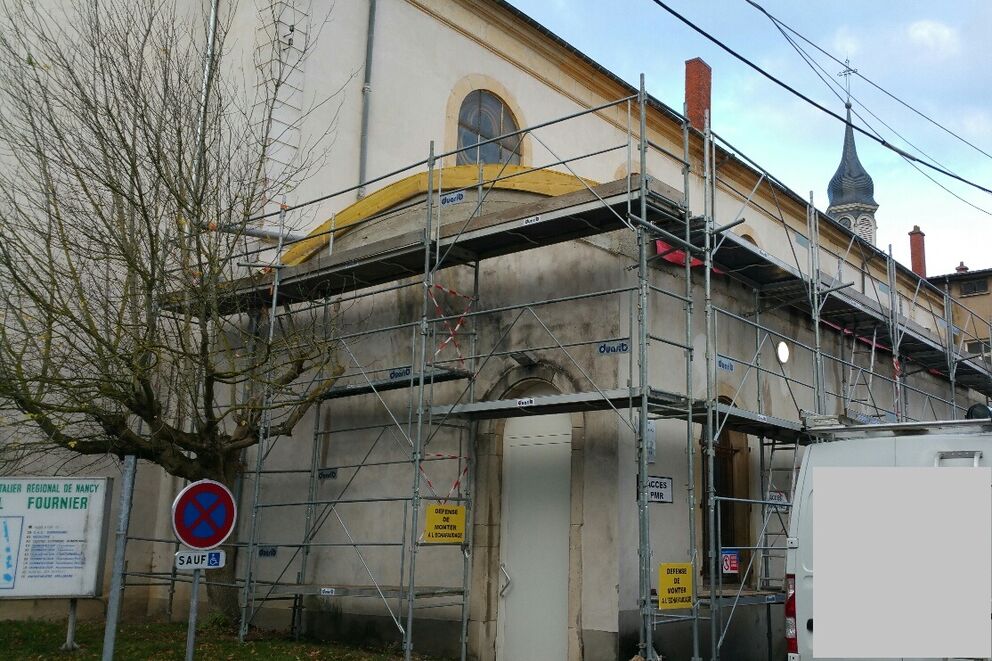 Charpente traditionnelle, Chapelle Maringer, Meurthe et Moselle, Nancy, chapelle maringer - Martin Charpentes