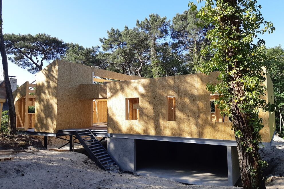 Maison individuelle, Maison bois en bord de plage, Pas de Calais, LE TOUQUET PARIS PLAGE, 20200602_094400 - Martin Charpentes