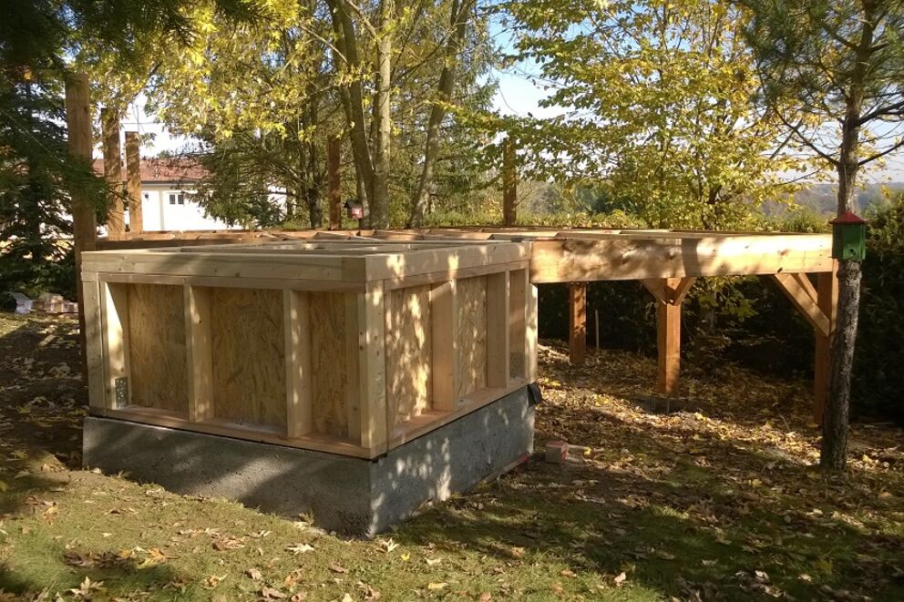 Garage bois / Abri de Jardin, Château de jardin, Meurthe et Moselle, Méréville, CHATEAU DE JARDIN - Martin Charpentes