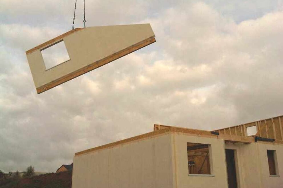 Panneaux CLT, MAISON A STRUCTURE BOIS , Moselle, MARLY , 3_5 - Martin Charpentes