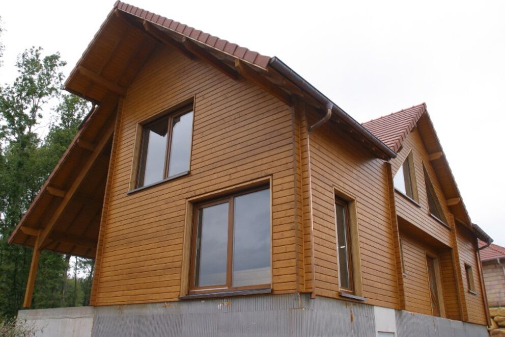 Maison individuelle, Maison ossature bois, Moselle, SOUCHT , 400_2 - Martin Charpentes