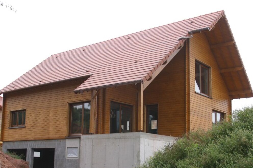 Maison individuelle, Maison ossature bois, Moselle, SOUCHT , 400_3 - Martin Charpentes