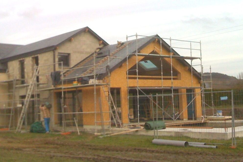 Extension ossature bois, Extension en ossature bois, Marne, MARNE, 4_20 - Martin Charpentes