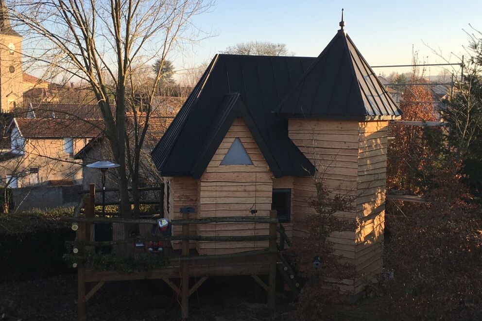 Garage bois / Abri de Jardin, Château de jardin, Meurthe et Moselle, Méréville, CHATEAU DE JARDIN - Martin Charpentes