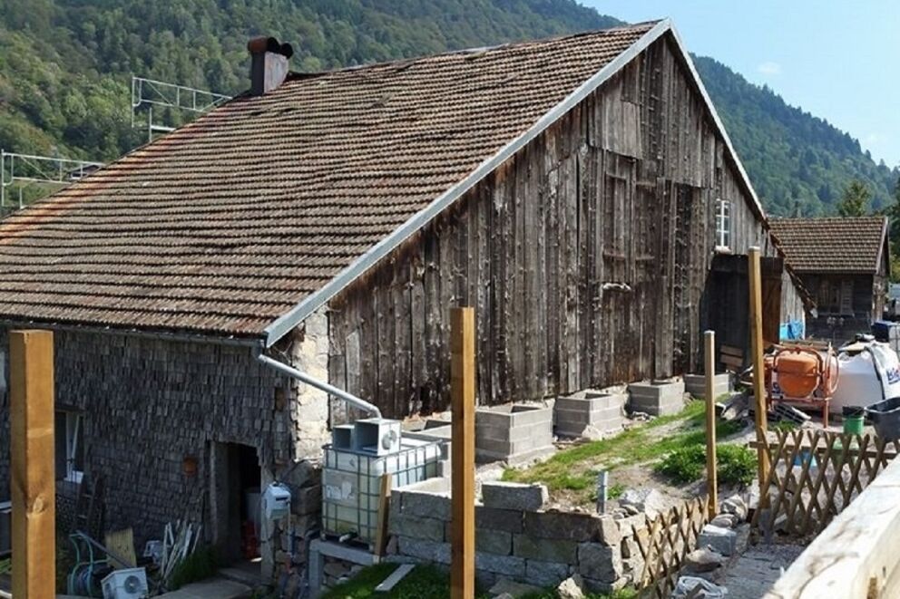 Bardage Bois, Rénovation d'une ferme, Vosges, La bresse, 5 - Martin Charpentes