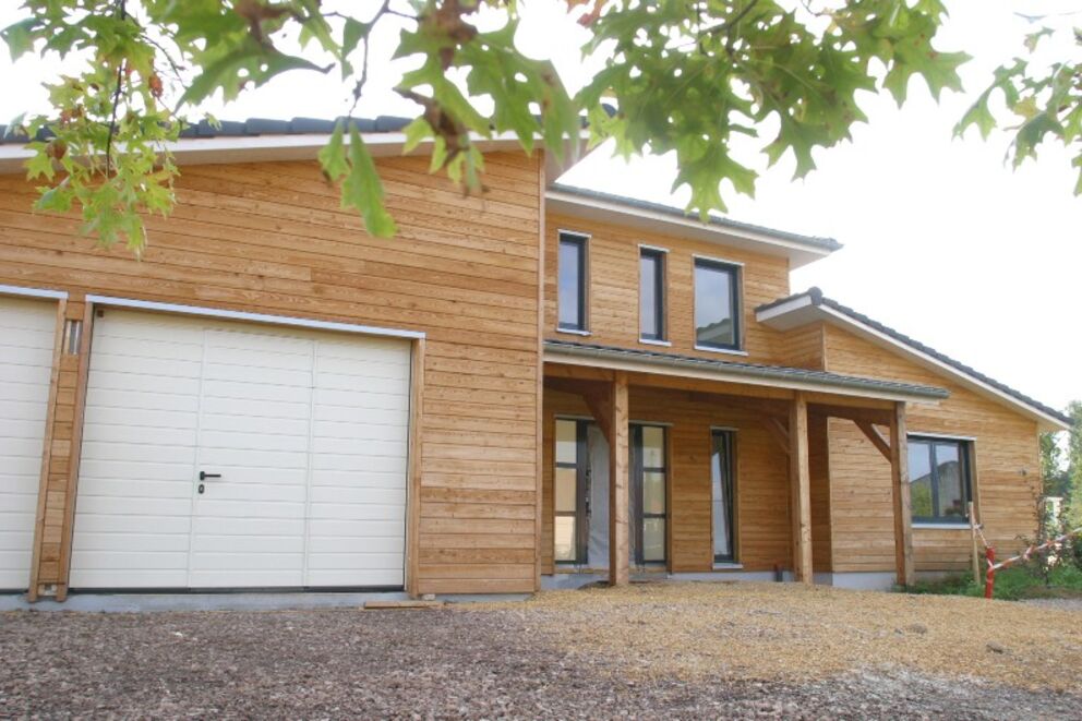 Maison individuelle, Maison ossature bois, Moselle, OUDRENNE, 650 - Martin Charpentes