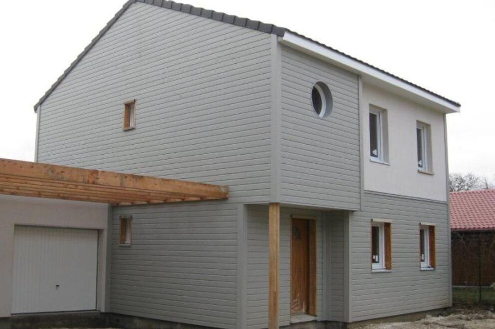 Maison individuelle, Maisons jumelées, Marne, WITRY LES REIMS , 670_1 - Martin Charpentes