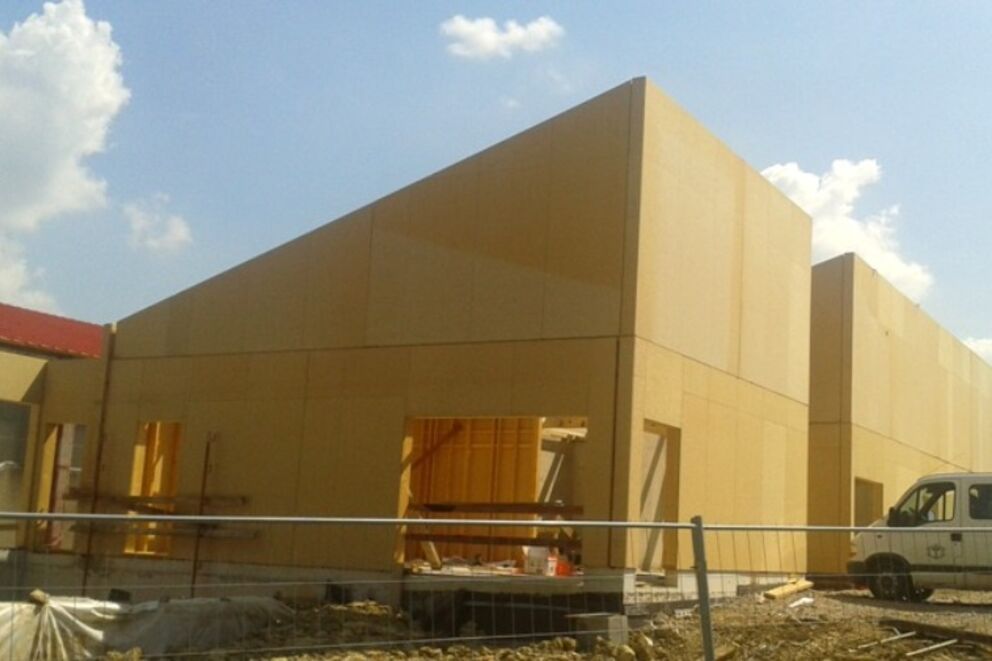 Panneaux CLT, Gymnase, Moselle, VIGY , 7_18 - Martin Charpentes