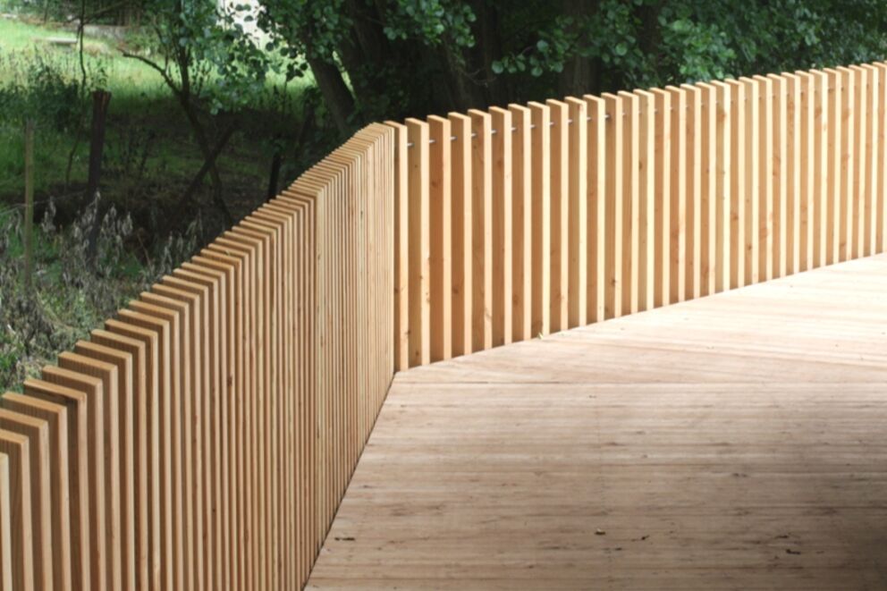 Terrasse bois, Passerelle en bois, LUXEMBOURG, 8_0 - Martin Charpentes