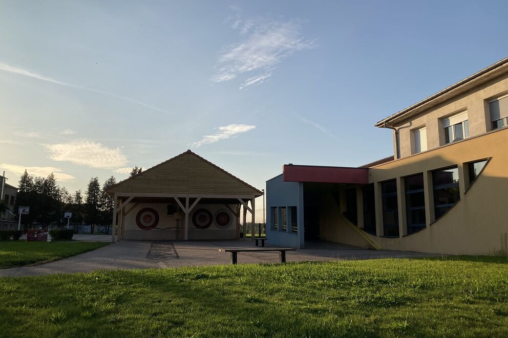 Abri bois , Abri école primaire , Meurthe et Moselle, Belleville, img_0235 - Martin Charpentes