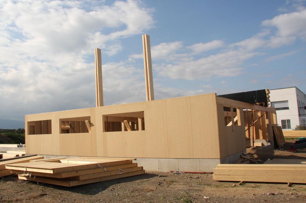 Panneaux CLT, Bâtiment en structure bois , Kingersheim, img_0280_2_0 - Martin Charpentes