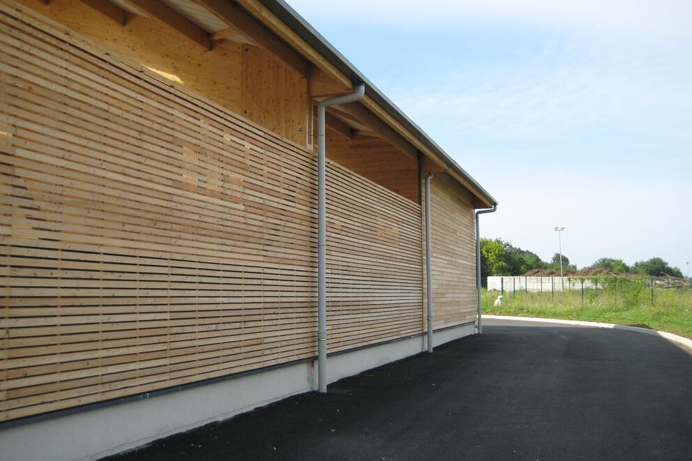 Charpente traditionnelle, Hangar de stockage à POMPEY , Meurthe et Moselle, POMPEY, photo_014 - Martin Charpentes