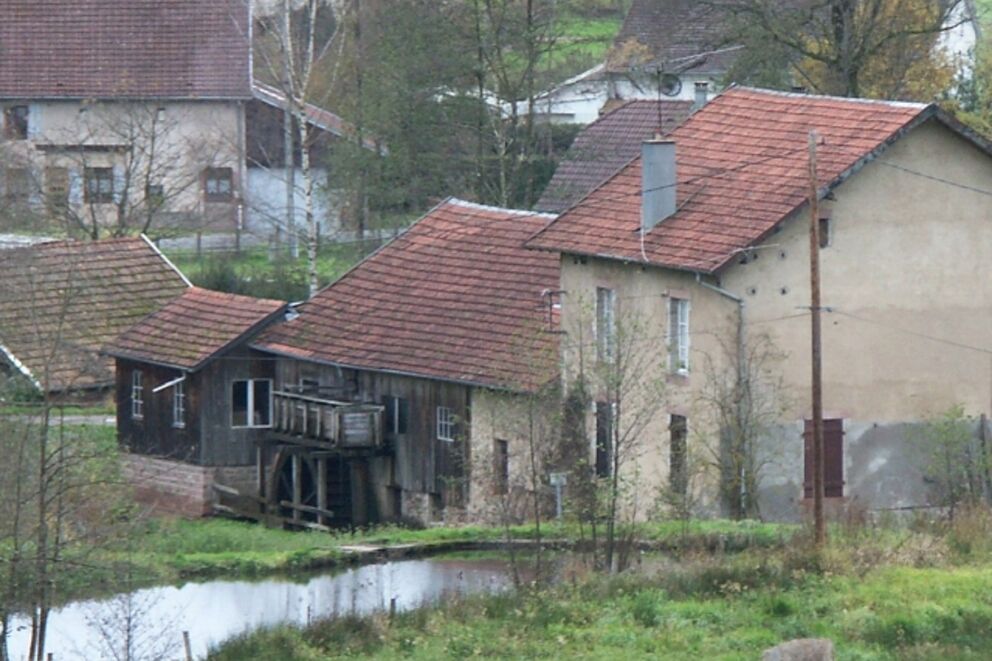 Scierie hydraulique de Mandray