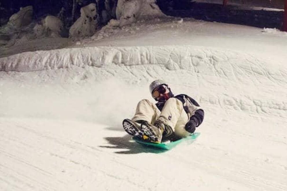 Soirée luge à La Bresse Hohneck