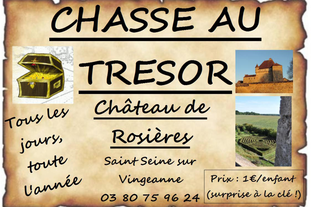 Chasse au trésor à Saint-Seine-Sur-Vingeanne