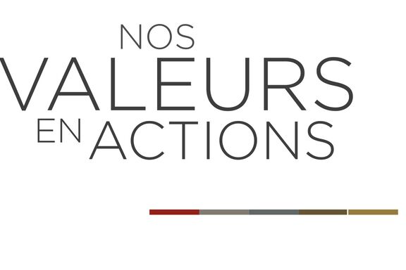 Nos valeurs en action