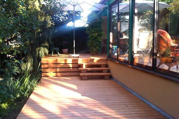 Terrasse bois, Terrasse en platelage bois, Meurthe et Moselle, 1_1 - Martin Charpentes