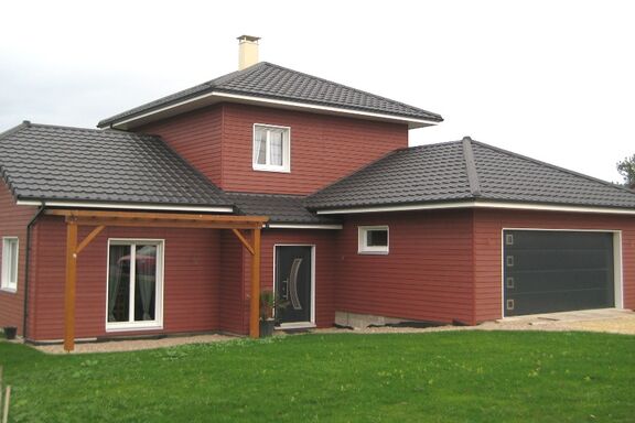 Maison individuelle, Maison ossature bois, MEURTHE ET MOSELLE, 1_19 - Martin Charpentes
