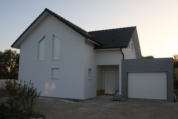 Maison individuelle, Maison ossature bois, Marne, SARRY , 620 - Martin Charpentes