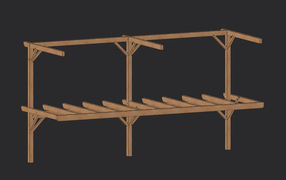 Terrasse en bois – terrasse sur pilotis - martin charpentes