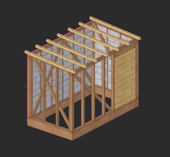 Arbi de jardin – bardage bois – claire voie – martin charpentes