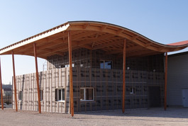 Entreprise de construction bois : bureaux en ossature bois, Haute Saône - Martin charpentes