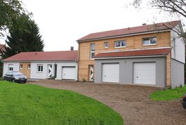 Entreprise de construction bois : maisons mitoyennes & bardage bois, tagolsheim - Martin charpentes