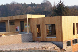 Entreprise construction maisons bois : maison moderne en bois & bardage bois, meuse - Martin charpentes