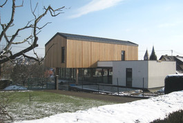 Entreprise construction maisons bois : maison contemporaine, maison individuelle, alsace - Martin charpentes