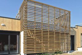 Entreprise construction bois Grand Est : résidence Emilie du Châtelet – Martin charpentes