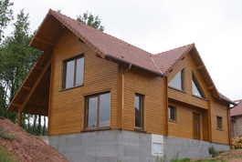 Entreprise de construction bois : maison ossature bois et individuelle en Moselle - Martin charpentes