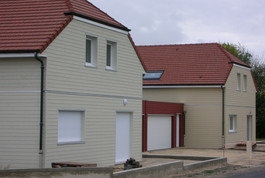 Entreprise construction bois Grand Est : maisons jumelées et individuelles, Marne - Martin charpentes
