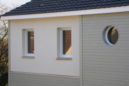 Construction maisons jumellées : entreprise de construction maisons ossature bois, Marne - Martin charpentes