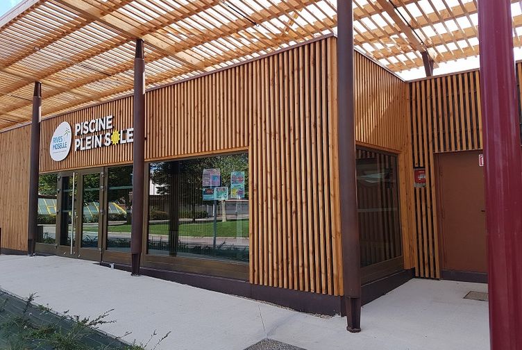 Extension ossature bois, Piscine "plein soleil", Moselle, Maizières-Les-Metz - 20191003_134228 - Martin Charpentes