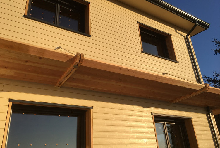 Maison individuelle, Maison structure bois , Meurthe et Moselle, Liverdun - maison structure bois - Martin Charpentes